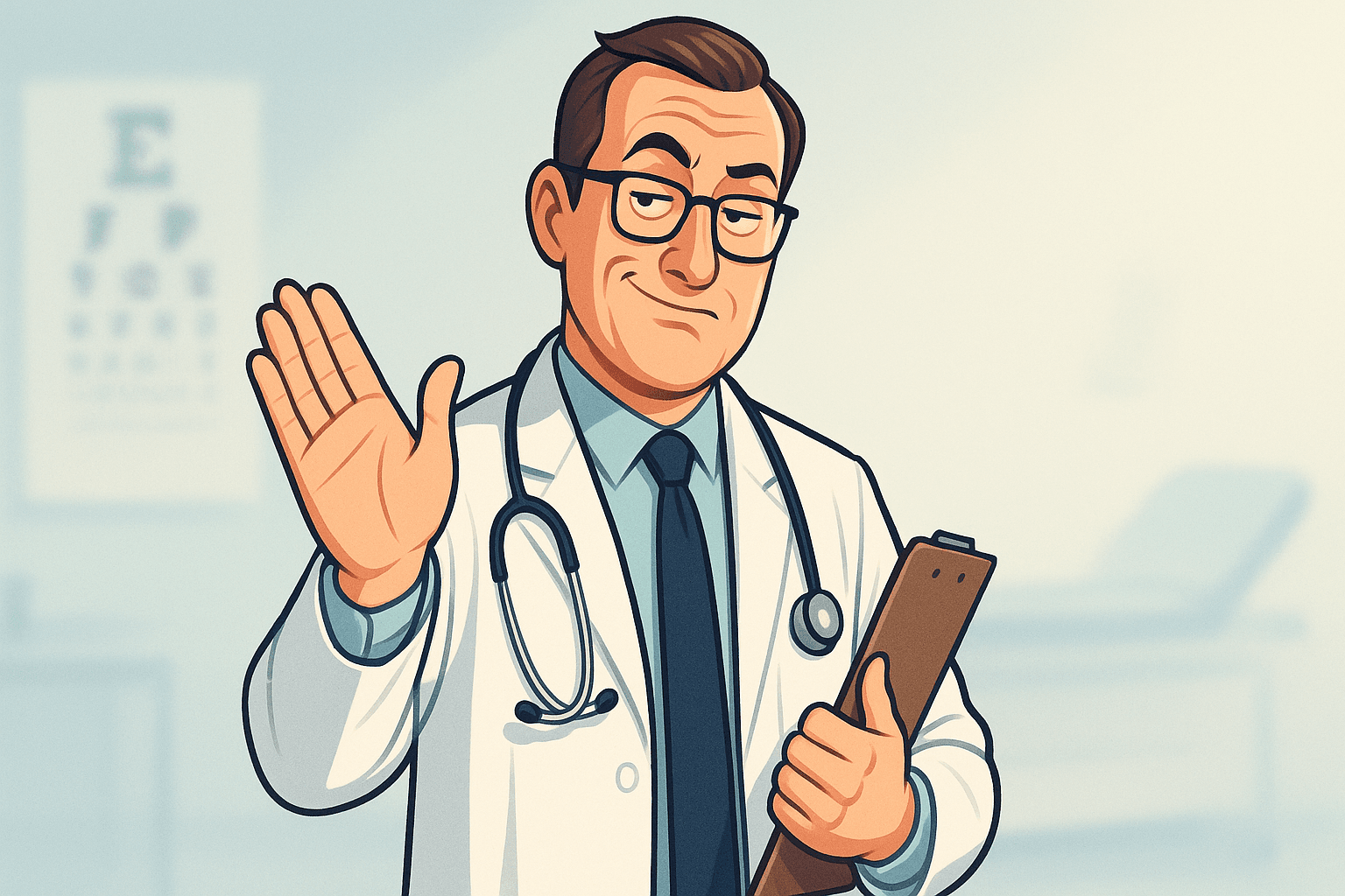 Doctor dismissing patient concerns